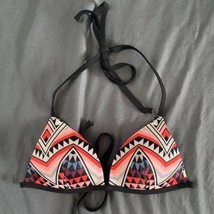 PINK Triangle Bikini Top